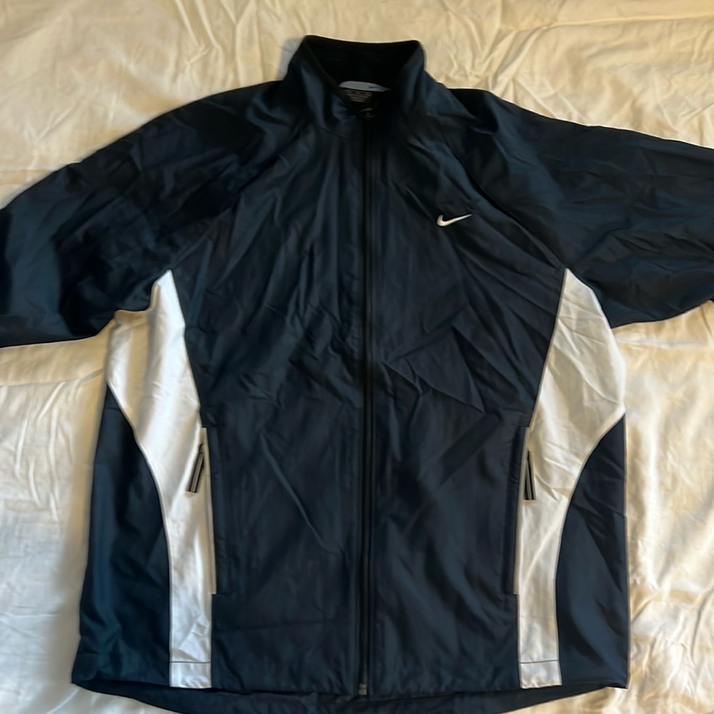 Vintage Black Nike windbreaker